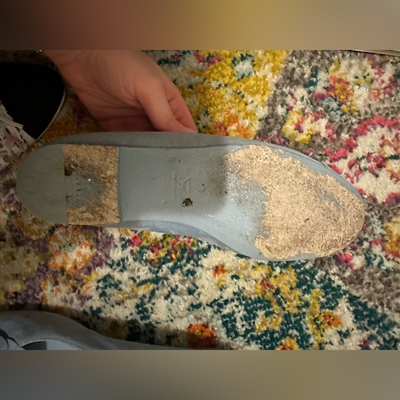 Chanel Suede Cap Toe Camellia Ballerina Flats - Picture 10 of 14